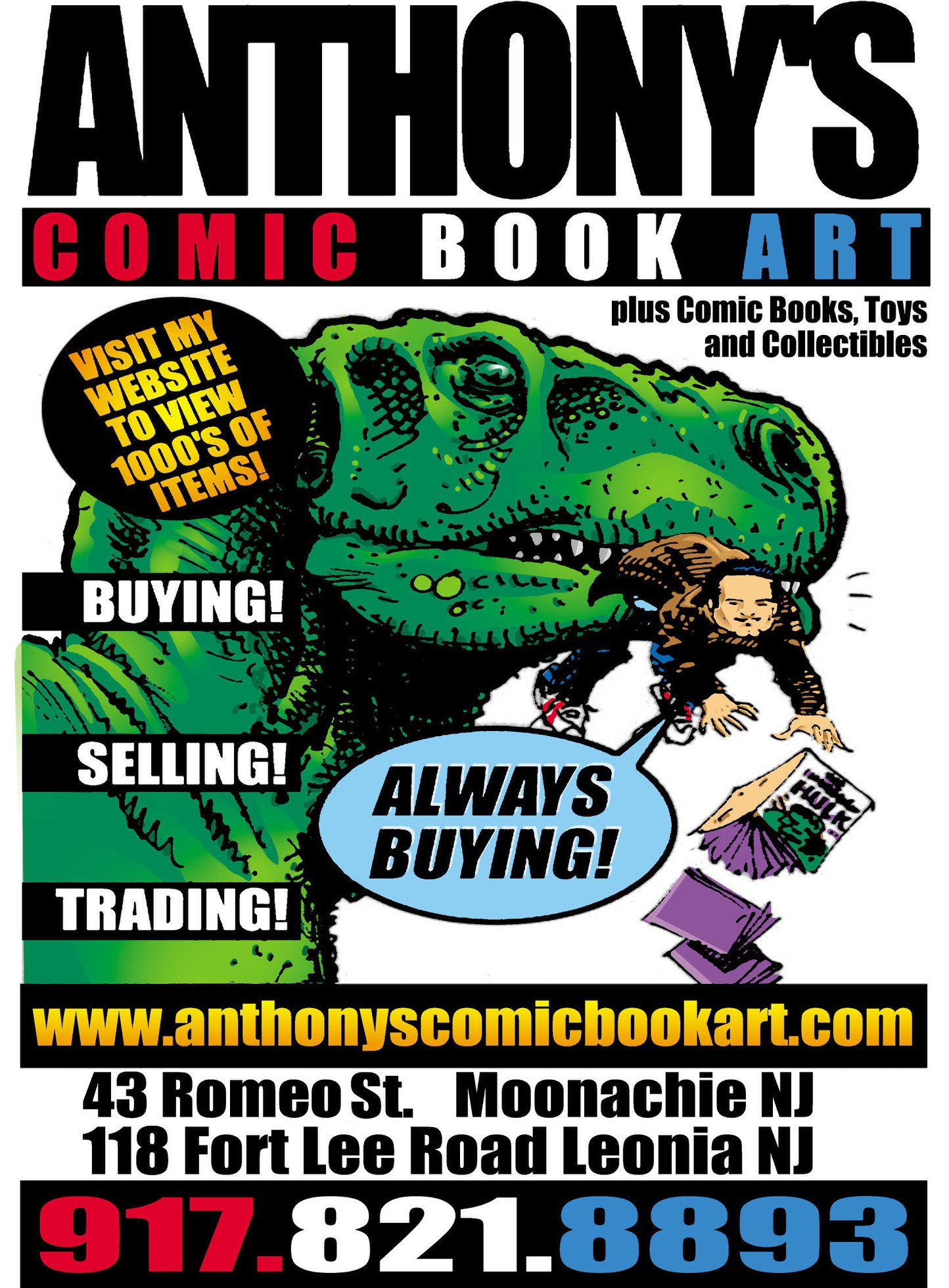 Anthony's Comic Book Art